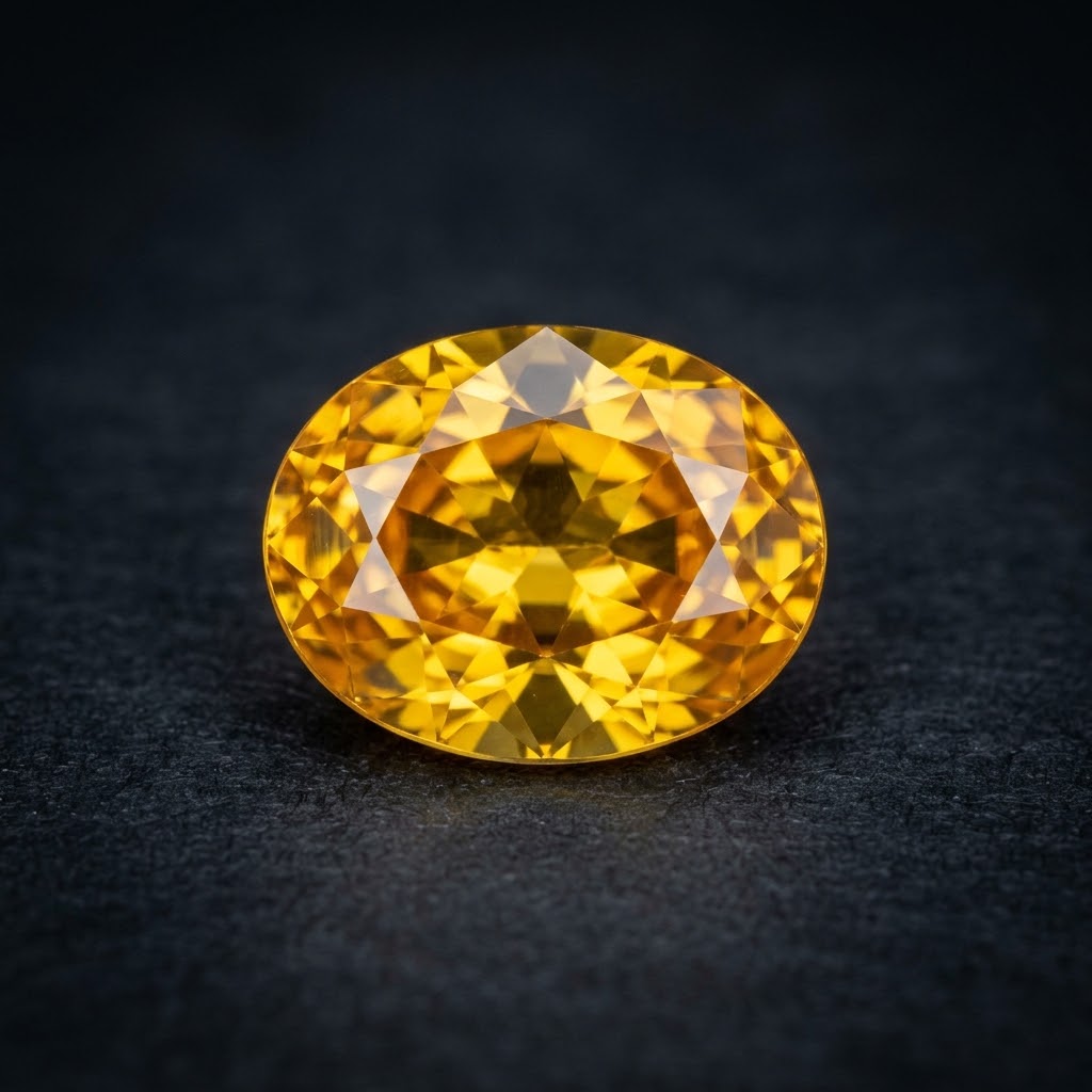 Yellow Sapphire (Pukhraj) - Loose Stone